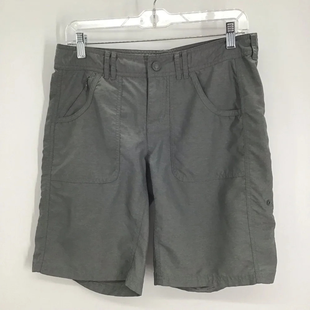 The North Face Women’s Hiking Lightweight Active Shorts Moss Green Size 4